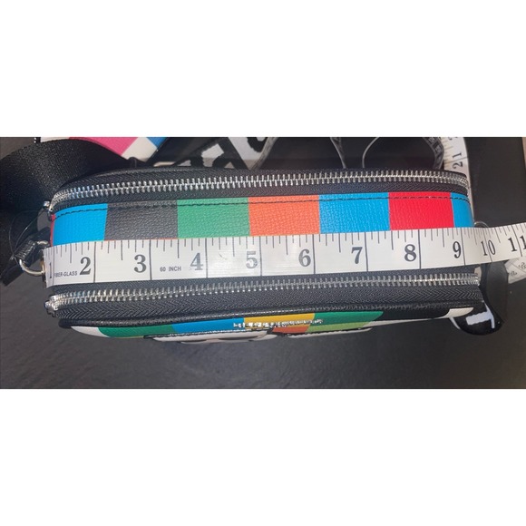 Karl Lagerfeld Paris Maybelle Multicolor Crossbody Camera Bag Handbag NWT $178 - Picture 9 of 12